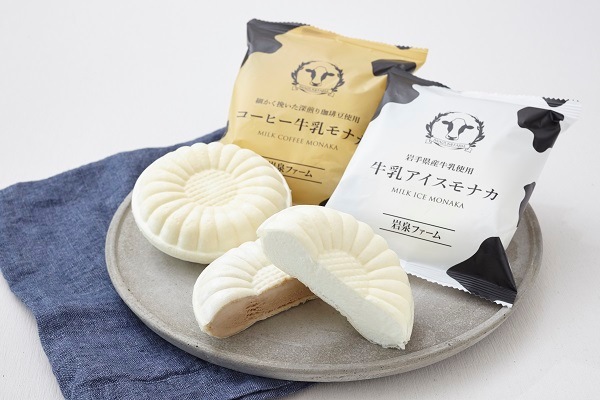 アイスモナカ2種セット （各5個セット）の通販｜岩泉ファーム