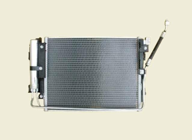 ブラボー　コンデンサー　U61V　7812A009　リキッドタンク・高圧ホース・ブラケットセット品　社外新品