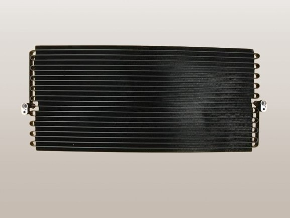 コースター　コンデンサー　HZB56V　88340-36010 　ブラケット再利用　社外新品　１枚の価格です。1車輛に２枚搭載されています。