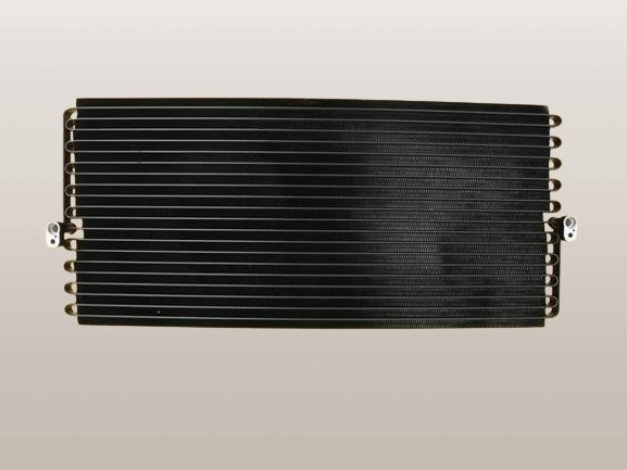 コースター　コンデンサー　BB46V　88340-36010　ブラケット再利用　社外新品　１枚の価格です。1車輛に２枚搭載されています。