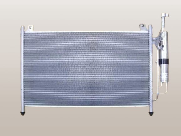 デミオ　コンデンサー　DE3FS　DE5FS　DN20-61-480　O-リングついていません　社外新品