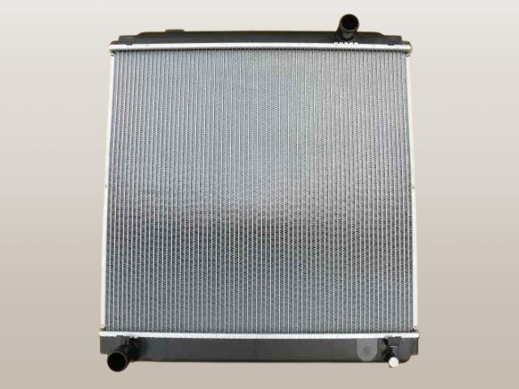 ラジエーター　デュトロ　BZU410M　16400-58750　リビルト　ブラケット再利用