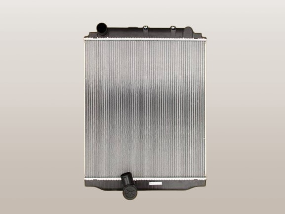 ラジエーター　デュトロ　XZU302　16400-78090　ブラケット再利用　社外新品