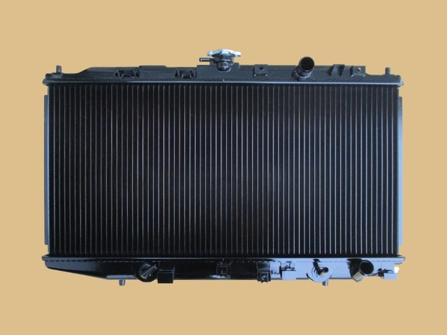 シビック　ラジエーター　EF2　19010-PM3-901　AT車用　【DENSOタイプ】　新キャップ付き　社外新品