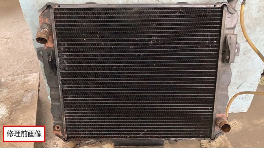 トヨタフォークリフト　ラジエーター　3FGL20　MT　16400-24830-71　現物修理