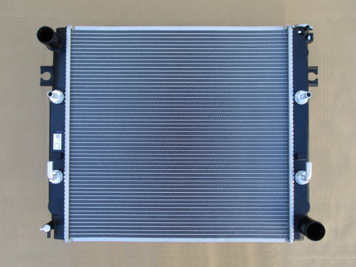トヨタフォークリフト　ラジエーター　5FD80　AT車　16430-33920-71　ブラケット再利用　社外新品