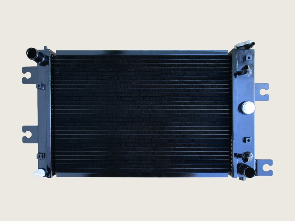 ハイゼット　ラジエーター　S100C　16400-87D36-000　AT車用　キャップ付き　社外強化品