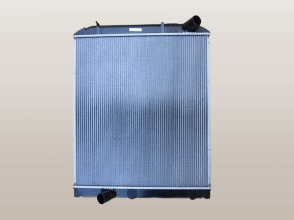 デュトロ　ラジエーター　XZU413　XZU423　XZU433　16400-78334　フロー径10パイ　ﾌﾞﾗｹｯﾄ再利用　社外新品