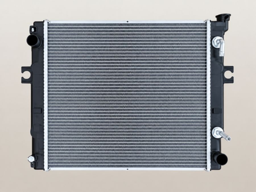 トヨタフォークリフト　ラジエーター　02-7FGL18　16430-23330-71　ノンクラッチ車　ラジエーターキャップ同梱　社外新品