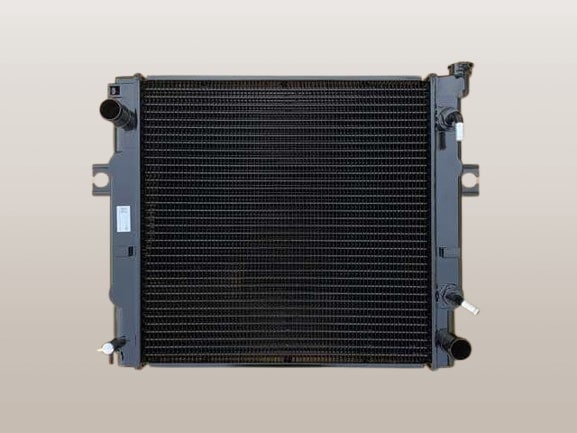 トヨタフォークリフト　ラジエーター　42-7FG15　42-7FG18　82-7FDL10　82-7FDL15　16450-13321-71　プレートフィン粗目　ゴミ詰まり対策品　新キャップサービス品　ブラケット再利用　社外新品