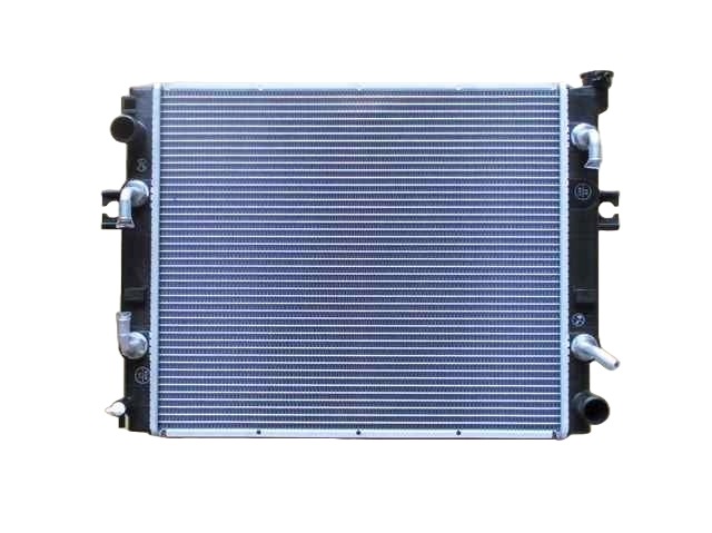 トヨタフォークリフト　ラジエーター　02-7FDA50　ノンクラッチ車　16440-30520-71　ブラケット再利用　社外新品