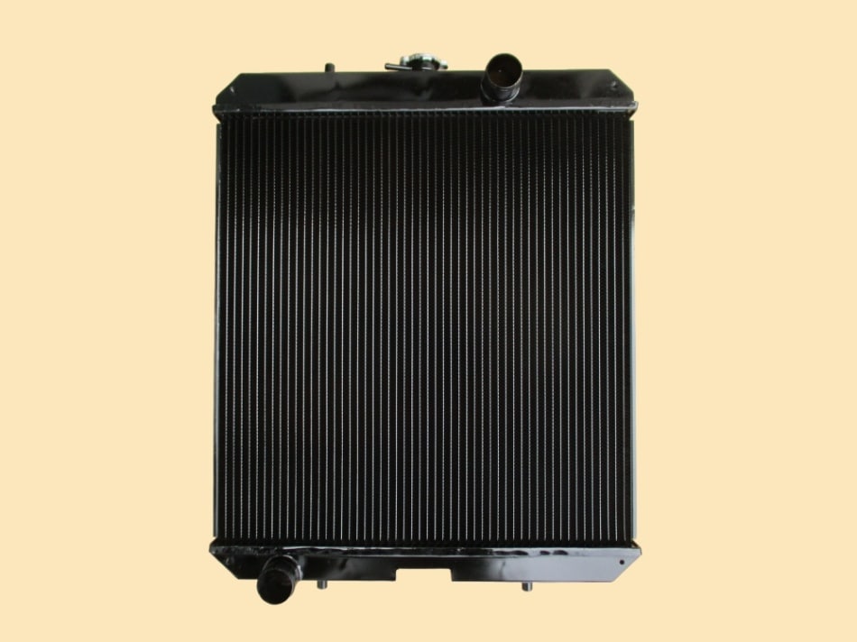 TCM　フォークリフト　ラジエーター　FD40T2　244E2-10201　2211-475-0000　ブラケット再利用　社外強化新品