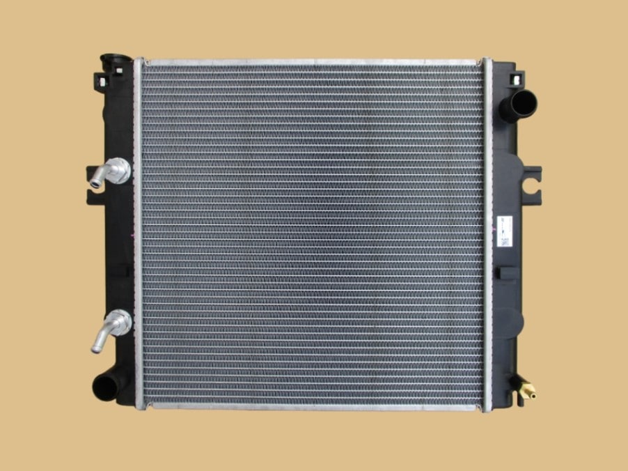 トヨタフォークリフト　ラジエーター　02-8FD18　16420-16650-71　ブラケット再利用　社外新品