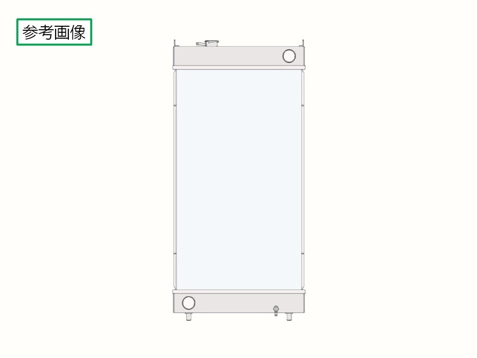 諸岡　破砕機　ラジエーター　MC-2500T　1771-109-8010　TRAD品番　1771-109-8010　社外新品　純正と同材質ALLアルミ製品