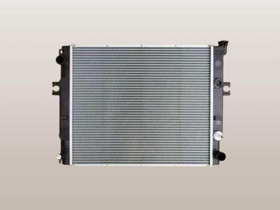 コマツフォークリフト　ラジエーター　FD20-16　3EA-04-51211　2181-264-0000　ノンクラッチ車　ブラケット再利用　新キャップサービス品　社外新品