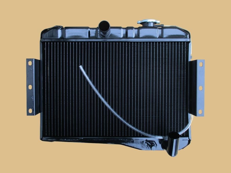 トヨタフォークリフト　ラジエーター　2FG14　クラッチ車　現物修理対応