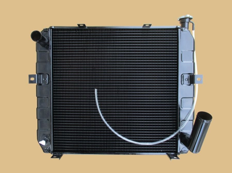 トヨタフォークリフト　ラジエーター　FD40　クラッチ車　★現物修理(コア新品交換)★