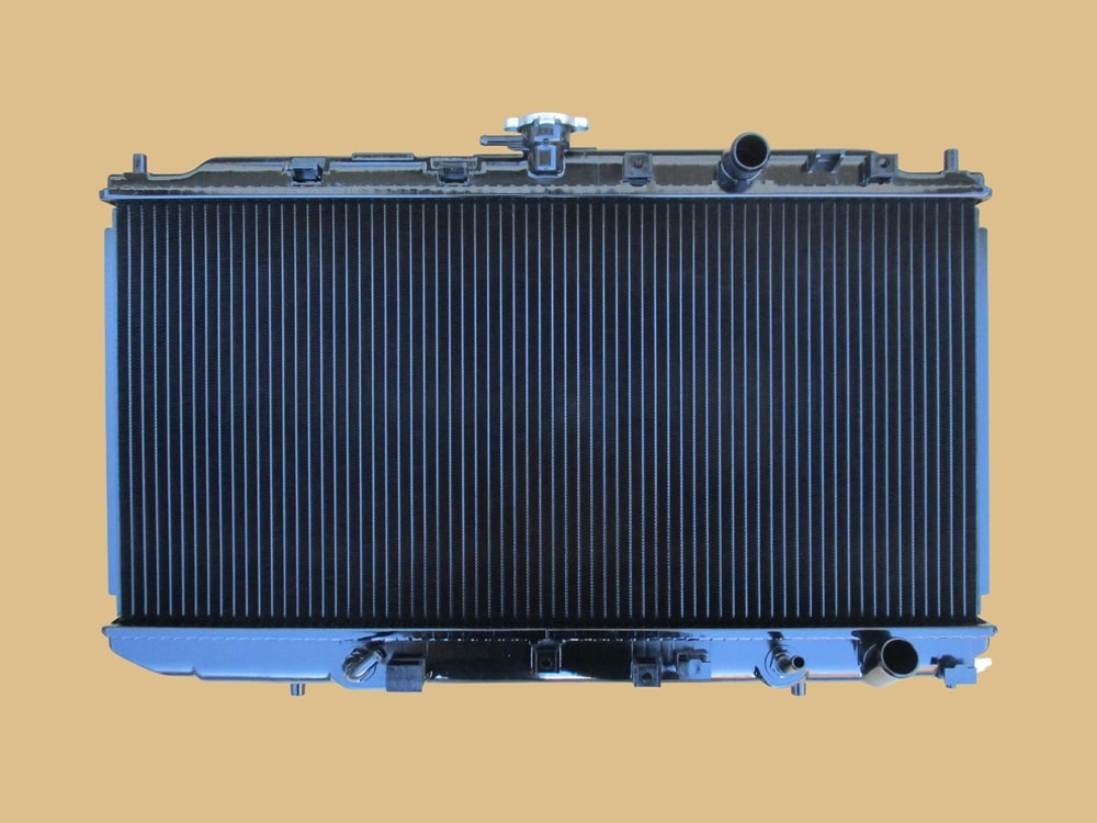 CR-X　ラジエーター　EF6　EF7　AT車用　19010-PM3-902　【ティラド(TOYO)タイプ】　新キャップ付き　社外新品