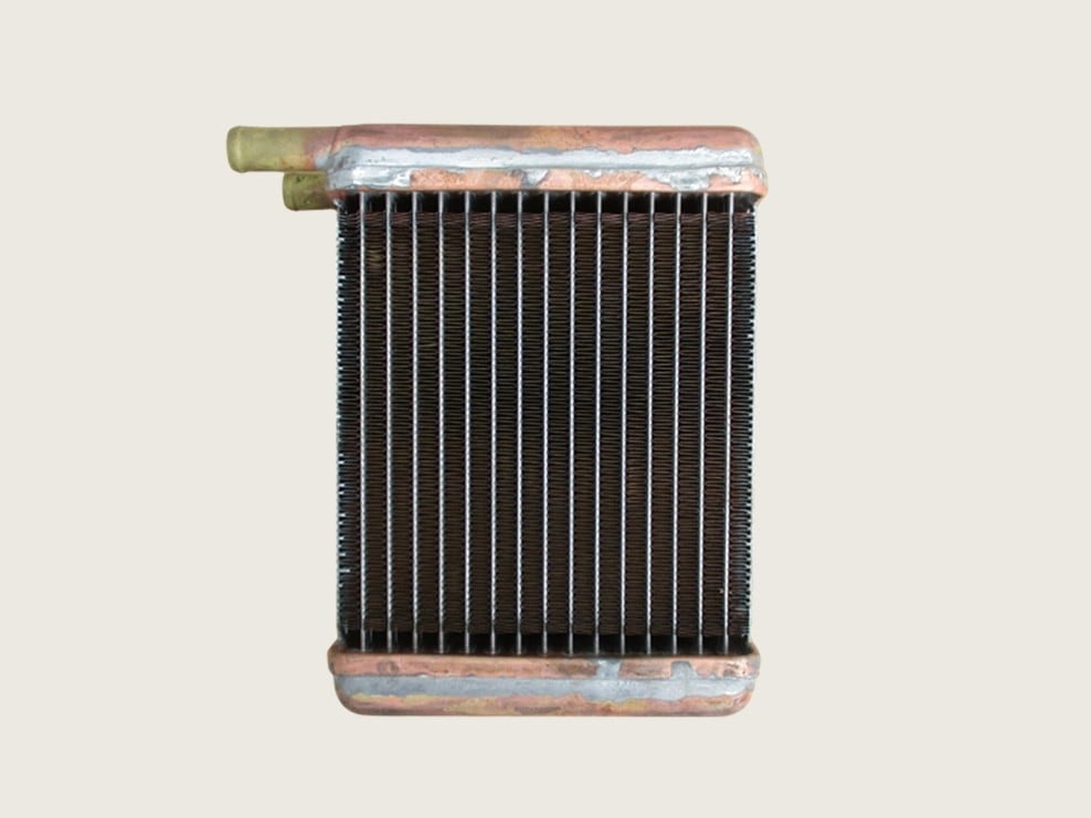 ボルボ　アマゾン　ヒーターコア　◆コルゲートフィン6列(コア厚100mm)◆　13B20　653203　現物修理