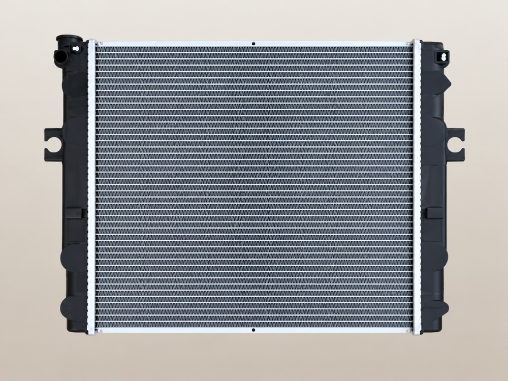 トヨタフォークリフト ラジエーター 02-7FG14 16430-23330-71 ノンクラッチ ラジエーターキャップ同梱 社外新品