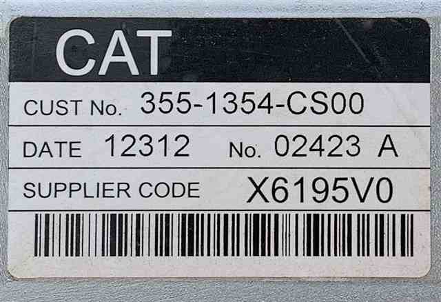 キャタピラー　311D(後期)　ラジエーター　355-1354　リビルト品　コア返却不要