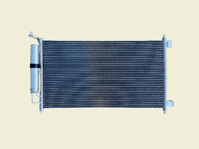 マーチ　コンデンサー　AK12　92110-AX000　O-リング付　センサー現物再利用　社外新品