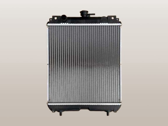 ラジエターアルミ製 約30cm x 10cm x 5cm モリワキMH80ラジエター