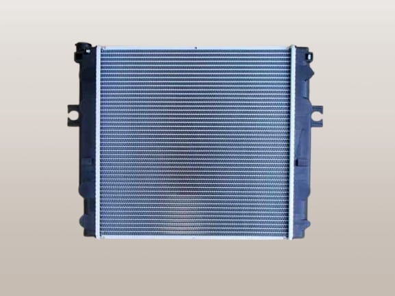 トヨタフォークリフト　ラジエーター　02-8FDL15　16420-16610-71　ノンクラッチ　ラジエーターキャップ同梱　社外新品