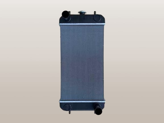 日立建機 油圧ショベル ラジエーター ZX75US-3 4668185 新キャップ付き