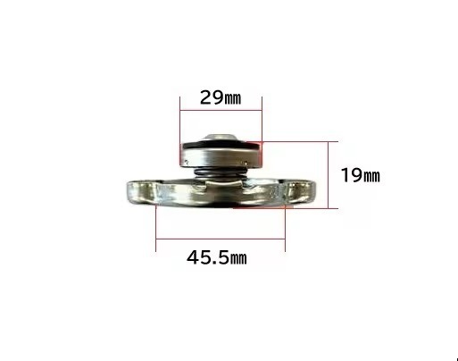 ヒノ　ラジエーターキャップ　0.5kgf/cm2(49kPa)　16401-1410　S164-011410　S1640-11410　社外新品