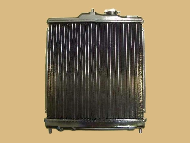 4ROWアルミラジエーター1992-2000、シビックCRX DEL SOL EK EG D15 D16