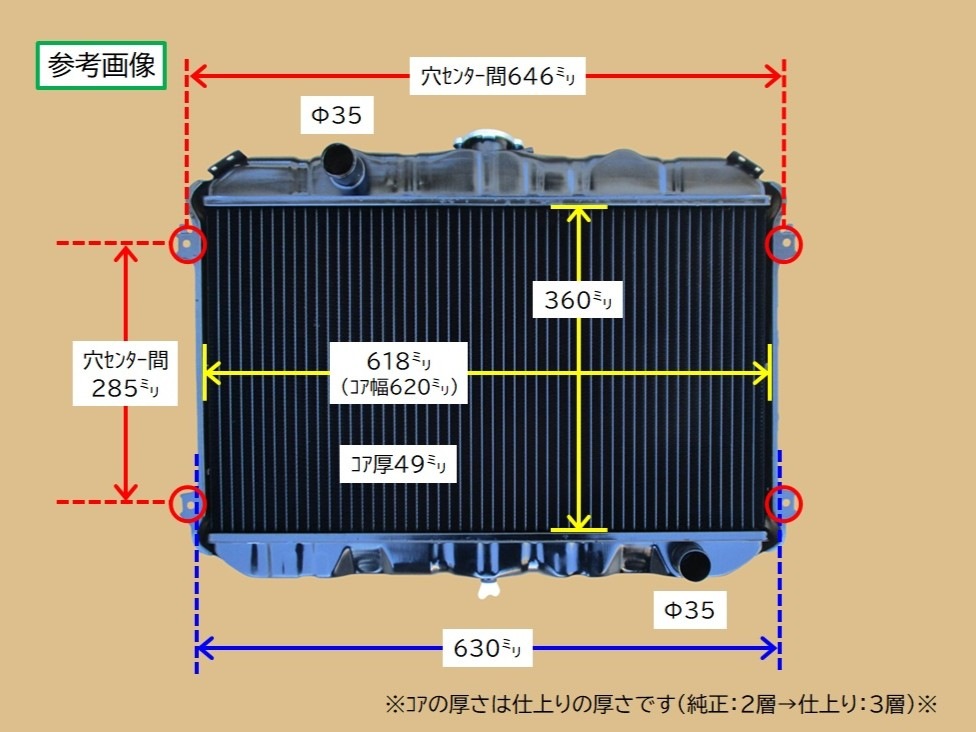 スカイライン　ラジエーター　HGC211　MT車　21500-S6201　リビルト品　コア返却厳守