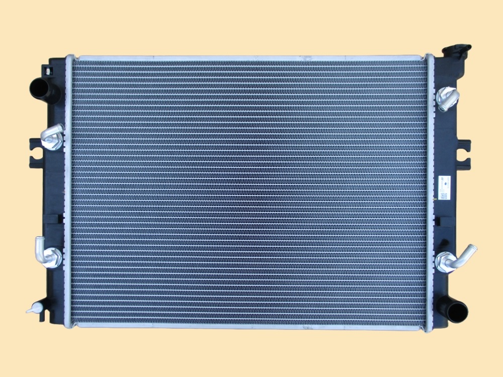 トヨタフォークリフト　ラジエーター　8FD50　ノンクラッチ車　16420-36930-71　新キャップ同梱商品　ブラケット再利用　社外新品