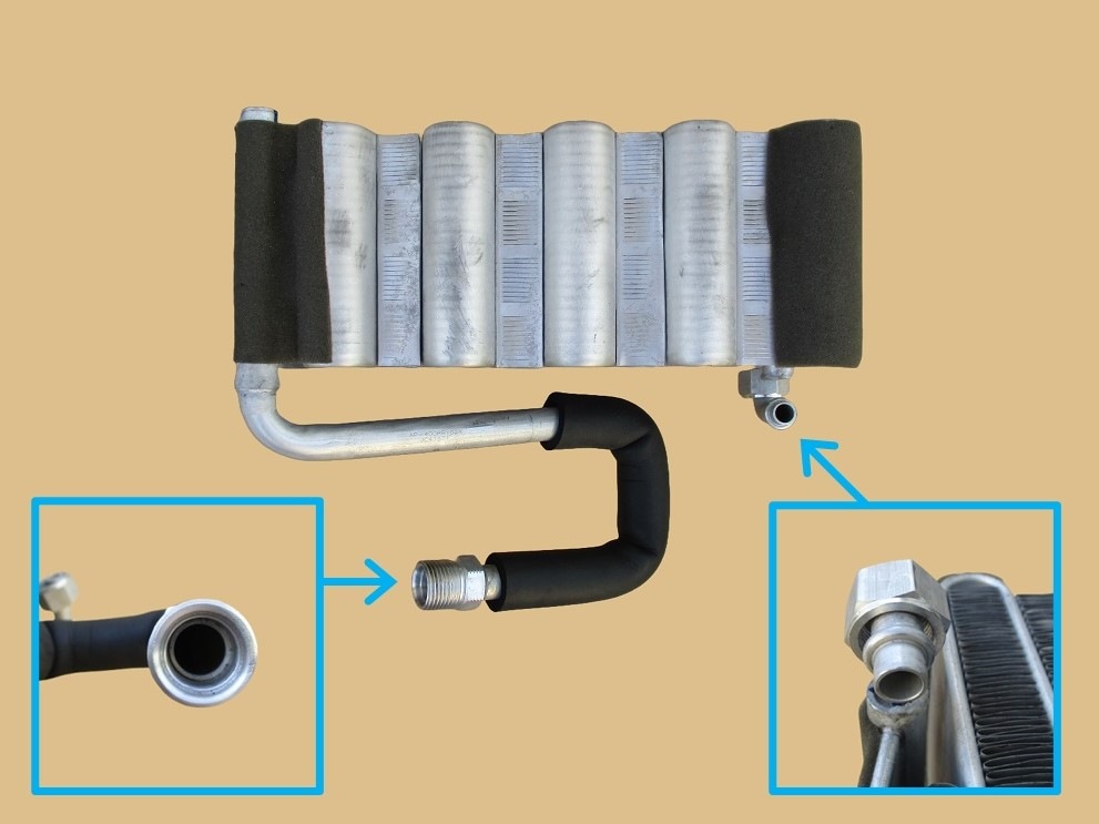 アクティ　エバポレーター　HH4　80211-SJ6-013　コイルのみ商品　★R12 旧ガスタイプ★　社外新品