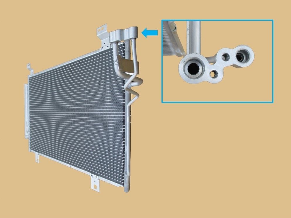 CX-8 コンデンサー KG5P K131-61-480 レシーバーセット O-ﾘﾝｸﾞ付 社外