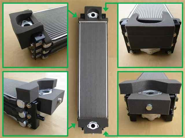 コマツ パワーショベル PC200-8N1 作動油オイルクーラー 20Y-03-41661 1772-040-8010-A 社外新品