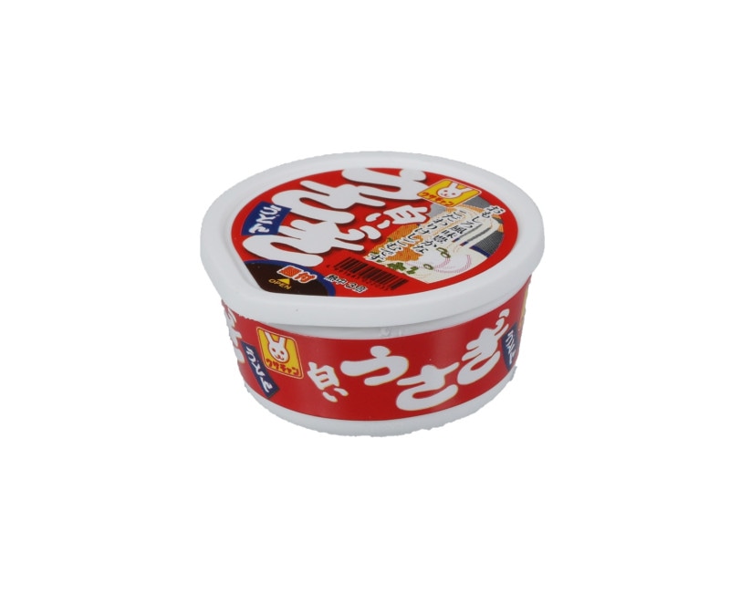カップ麺 白いうさぎ消しゴム | 1個単品,パロディー,ドリンク