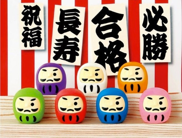 開運だるま消しゴム［60個入］