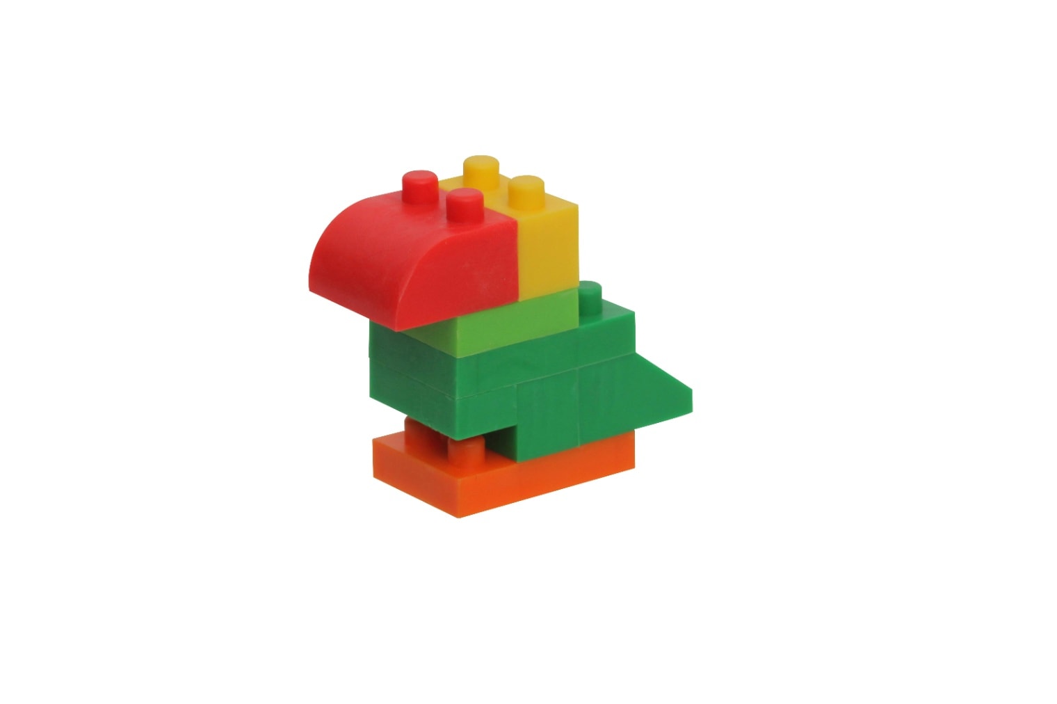 ブロック消しゴム　オウム