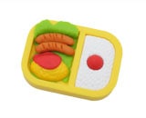 おべんとう　イエロー消しゴム