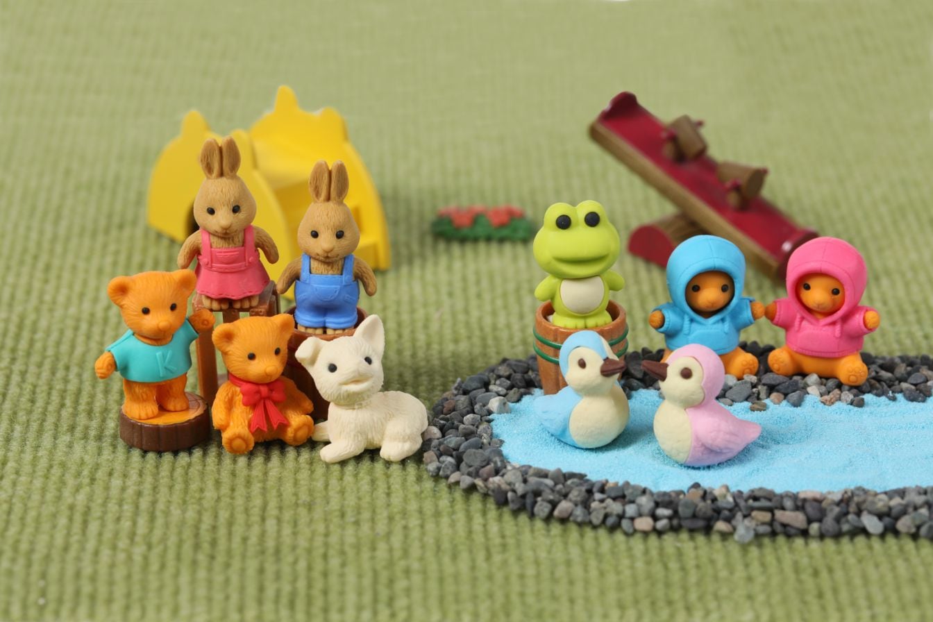 動物くん消しゴム［60個入］ | 60個セット,動物のなかま | おもしろ