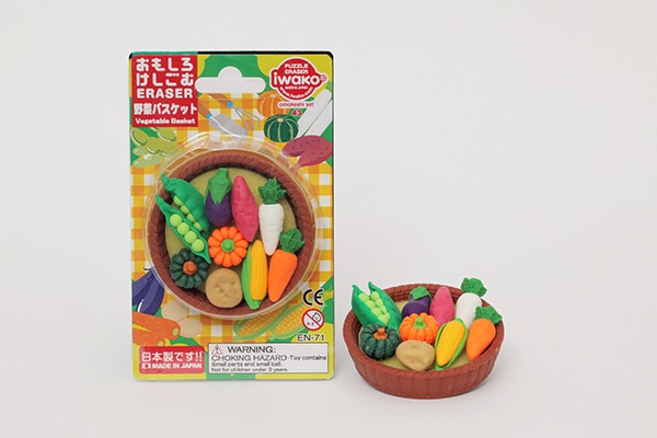 ブリスターパック消しゴム 野菜バスケット | ブリスター＆プチケース
