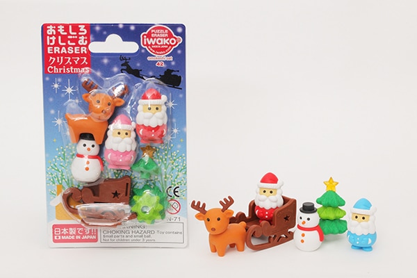 イワコー おもしろ消しゴム 特色消しゴム レアカラー クリスマス消しゴム2024 アドベントカレンダー 2024 – イワコーグローバル株式会社
