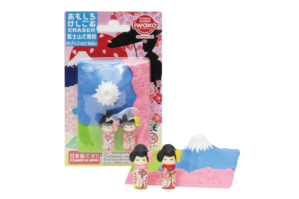 ブリスターパック消しゴム 富士山と舞妓 | ブリスター＆プチケース