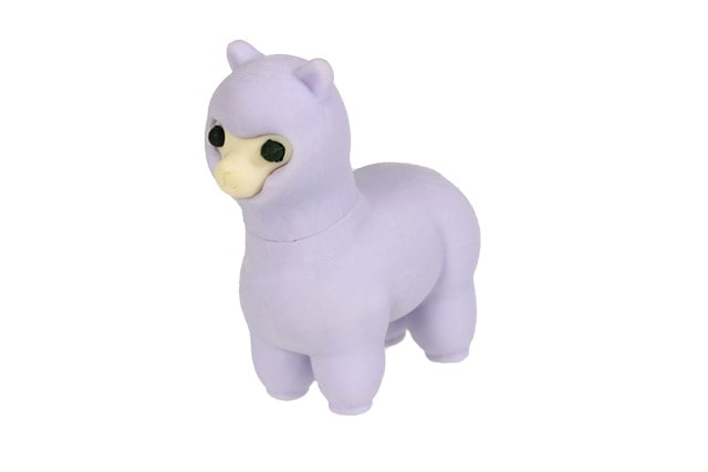 アルパカ パープル消しゴム | 1個単品,どうぶつ,まきばの朝 | おもしろ