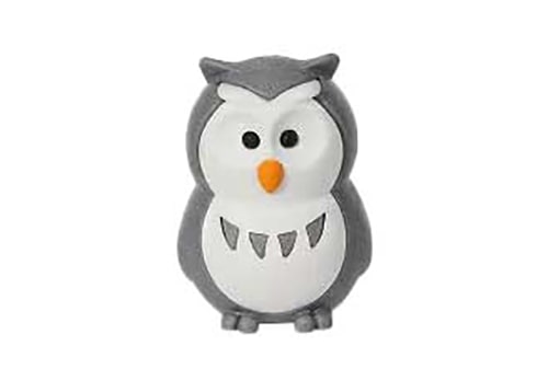 フクロウ グレー消しゴム | 1個単品,どうぶつ,森の動物 | おもしろ