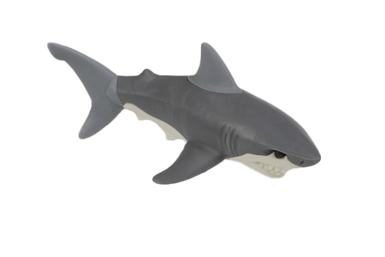 ホオジロザメ グレー消しゴム | 1個単品,どうぶつ,シーアニマル2