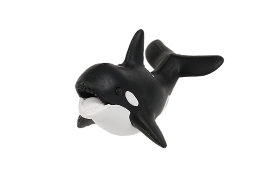 シャチ消しゴム | 1個単品,どうぶつ,シーアニマル2 | おもしろ消しゴム