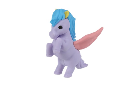 ペガサス パープル消しゴム | 1個単品,どうぶつ,ユニコーン&ペガサス