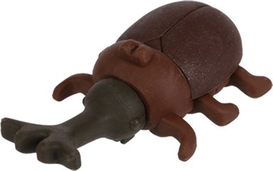 カブトムシ ブラウン消しゴム | 1個単品,どうぶつ,昆虫 | おもしろ